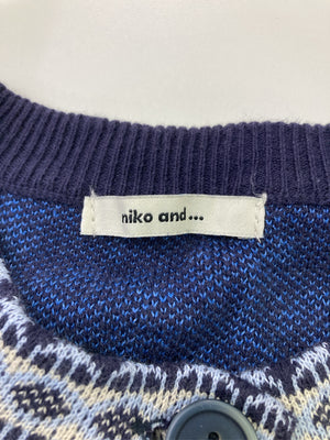 niko and .../ニコアンド/カーディガン/ボレロ/トップス/ブルー/F