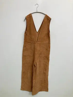 HENANA/サロペット/オーバーオール/オールインワン・サロペット/ブラウン/M