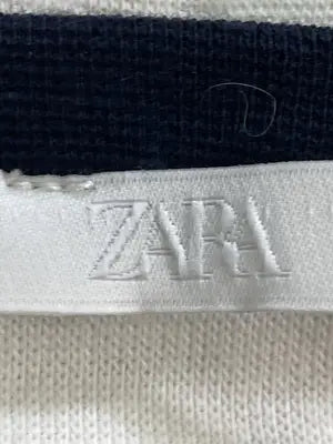 ZARA/ザラ/Tシャツ/カットソー/トップス/ホワイト/USA M