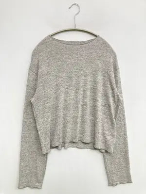 Tシャツ/カットソー/トップス/グレー