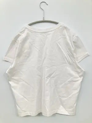 Tシャツ/カットソー/トップス/ホワイト/LL   バスト93～101   身長154～162