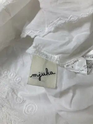 mjuka/Tシャツ/カットソー/トップス/ホワイト/F