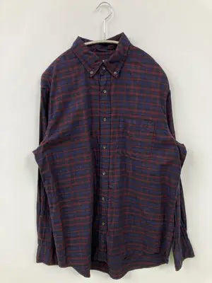 UNIQLO/ユニクロ/シャツ/ブラウス/トップス/ネイビー/L