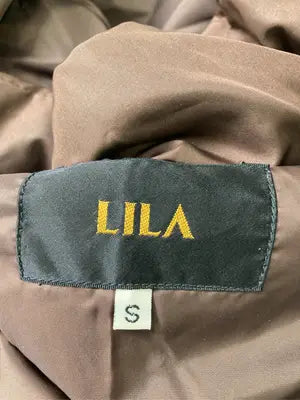 LILA/ダウンジャケット/コート/ジャケット/アウター/ブラウン/S