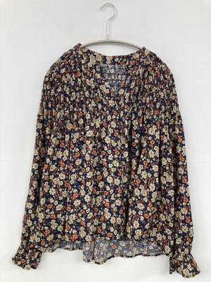 Ray Cassin/レイカズン/シャツ/ブラウス/トップス/ネイビー/F