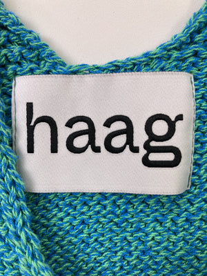 haag/ハーグ/ニット/セーター/トップス/ブルー