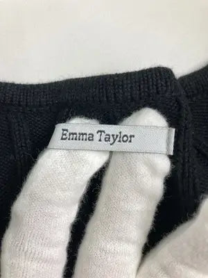 Emma Taylor/ニット/セーター/トップス/ブラック/FREE