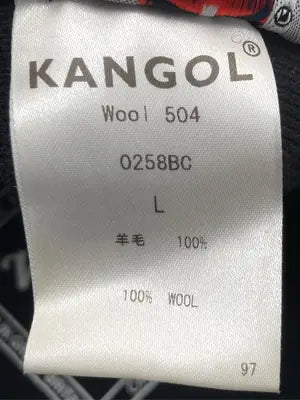 KANGOL/カンゴール/ハンチング/ベレー帽/帽子/ブラック/L