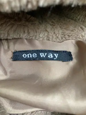 One Way/ワンウェイ/ブルゾン/ジャケット/アウター/ブラウン/M
