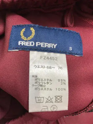 FREDPERRY/フレッドペリー/スウェットパンツ/パンツ/レッド/S