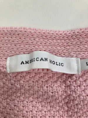 AMERICAN HOLIC/アメリカンホリック/カーディガン/ボレロ/トップス/ピンク/L