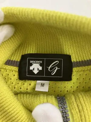 DESCENTE/デサント/ニット/セーター/トップス/イエロー/M