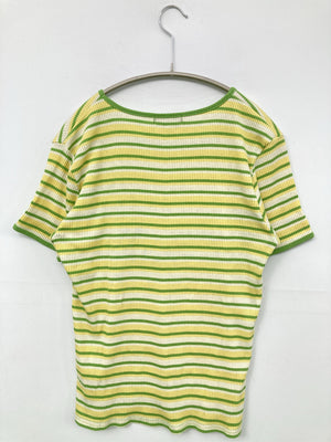 Anna Aliu/ニット/セーター/トップス/イエロー/M