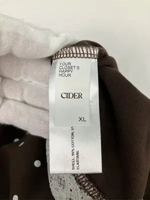 CIDER/サイダー/セットアップ/ジャケット/アウター/ブラウン/XL