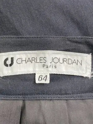 CHARLES JOURDAN/ミモレ/半端丈スカート/スカート/ブラック/64