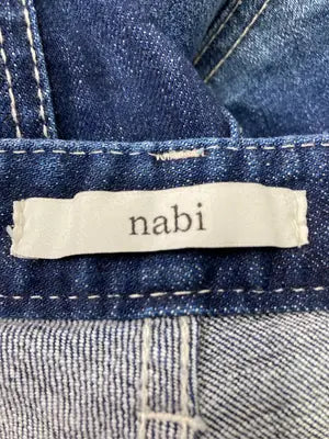 nabi/デニムパンツ/パンツ/ブルー/2short