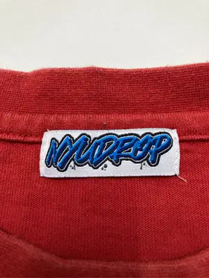 NYUDROP/ニュードロップ/Tシャツ/カットソー/トップス/レッド/L