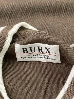 BURN/スウェット/トップス/ブラウン/L