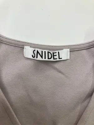 SNIDEL/スナイデル/シャツ/ブラウス/トップス/ベージュ/ONE SIZE