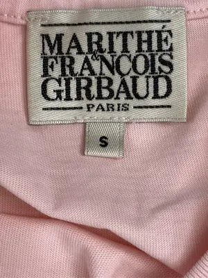 MARITHE FRANCOIS GIRBAUD/マリテフランソワジルボー/Tシャツ/カットソー/トップス/ピンク/S