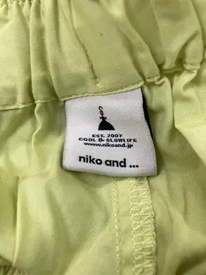 niko and .../ニコアンド/その他パンツ/パンツ/イエロー/F