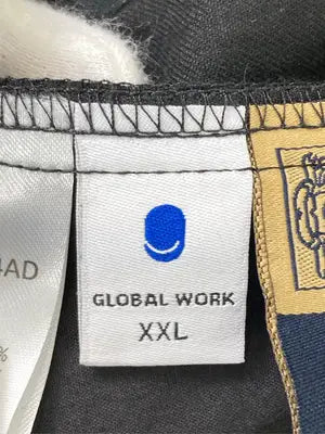 GLOBAL WORK/グローバルワーク/スラックス/パンツ/ブラック/XXL