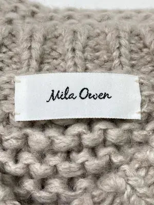 Mila Owen/ミラオーウェン/ニット/セーター/トップス/ベージュ/ONE SIZE
