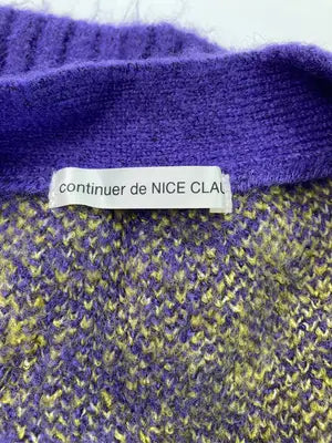 continuer de NICE CLAUP/コンティニューデナイスクラップ/カーディガン/ボレロ/トップス/パープル/F