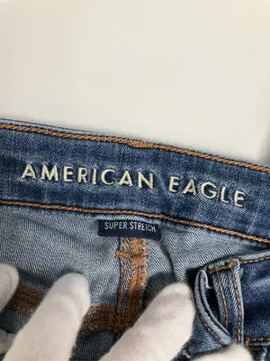AMERICAN EAGLE/アメリカンイーグル/デニムパンツ/パンツ/ブルー/表記無し