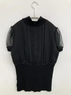 LANVIN/ランバン/シャツ/ブラウス/トップス/ブラック/38