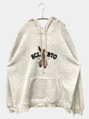 SCLBTO/パーカー/トップス/グレー/XL