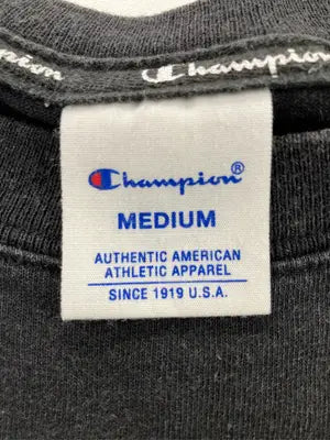 Champion/チャンピオン/Tシャツ/カットソー/トップス/ブラック/M