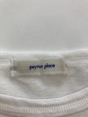 PEYTON PLACE/Tシャツ/カットソー/トップス/ホワイト/9