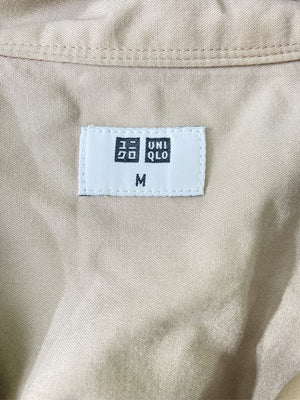UNIQLO/ユニクロ/シャツ/ブラウス/トップス/ベージュ/M