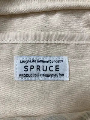 SPRUCE/スプルース/トートバッグ/バッグ/アイボリー