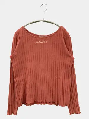 NICE CLAUP/ナイスクラップ/Tシャツ/カットソー/トップス/レッド/F
