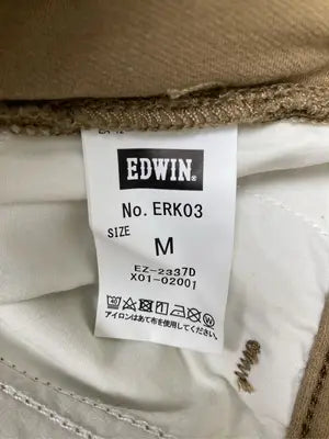 EDWIN/エドウィン/チノパンツ/パンツ/ブラウン/M