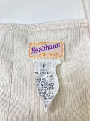 Healthknit/ヘルスニット/タンクトップ/トップス/アイボリー/F