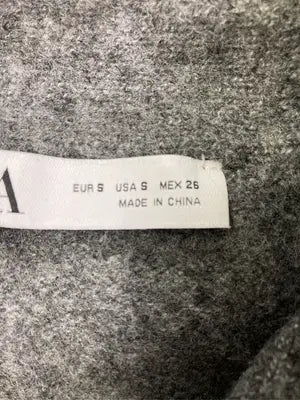 ZARA/ザラ/パーカー/トップス/グレー/EUR S