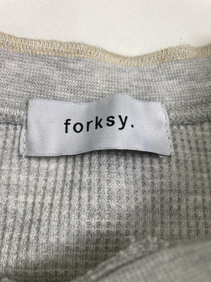 forksy./フォルクシー/Tシャツ/カットソー/トップス/グレー/F
