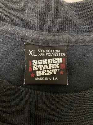 SCREEN STARS BEST/スクリーンスターズベスト/Tシャツ/カットソー/トップス/ブラック/XL