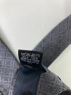 CRAVAT/ネクタイ/ファッション雑貨/グレー