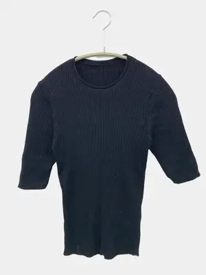 無印良品/ムジルシリョウヒン/Tシャツ/カットソー/トップス/ブラック/S