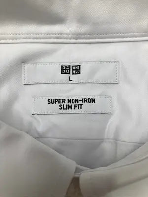 UNIQLO/ユニクロ/シャツ/ブラウス/トップス/ホワイト/L