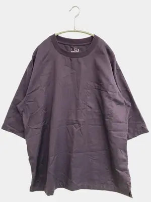 無印良品/ムジルシリョウヒン/Tシャツ/カットソー/トップス/ブラック/L
