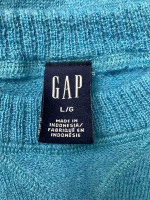 GAP/ギャップ/ニット/セーター/トップス/ブルー/L/G