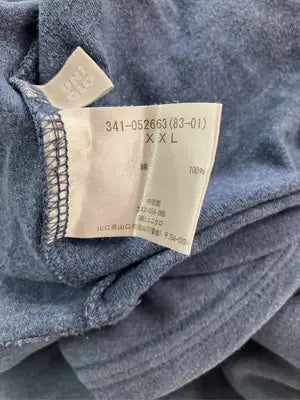 UNIQLO/ユニクロ/Tシャツ/カットソー/トップス/ブルー/XXL