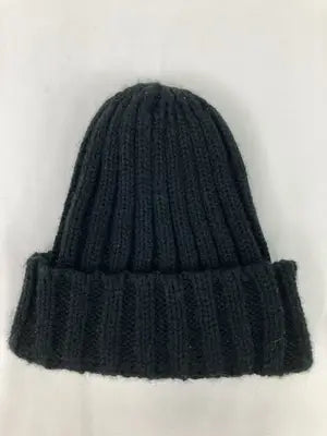 Samansa Mos2 blue/サマンサモスモスブルー/ニットキャップ/ビーニー/帽子/ブラック