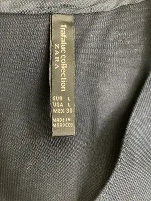 ZARA/ザラ/チュニック/ワンピース/ドレス/ブラック/L