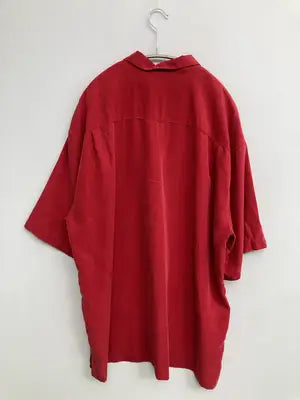 Haggar/ハガー/シャツ/ブラウス/トップス/レッド/XL